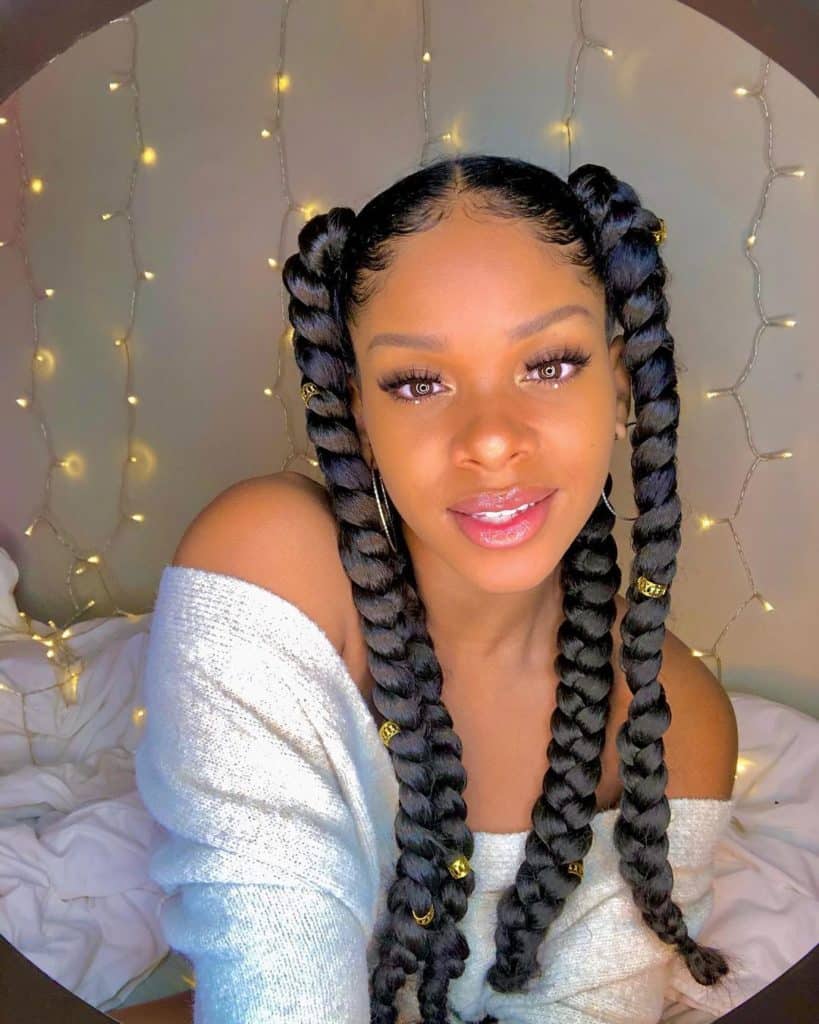 4 Jumbo Box Braids