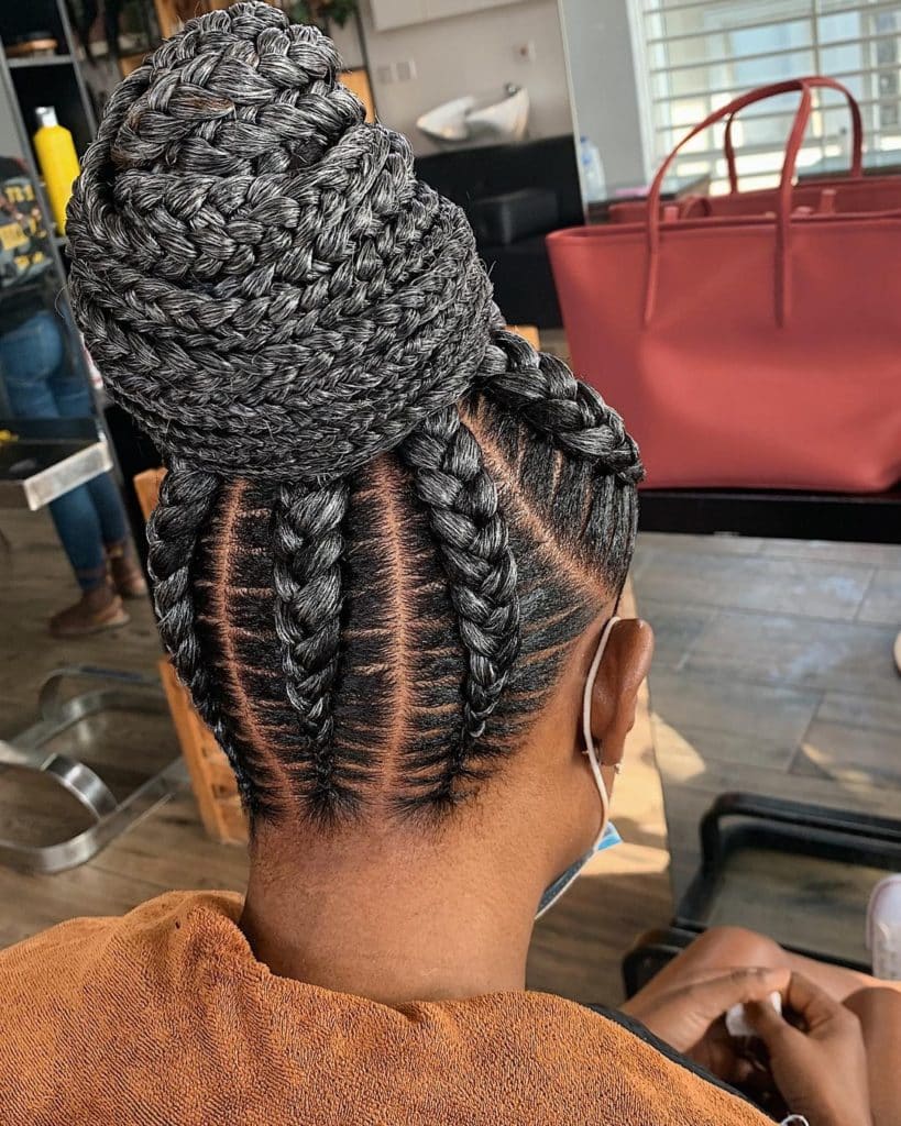 Big Braided Updo