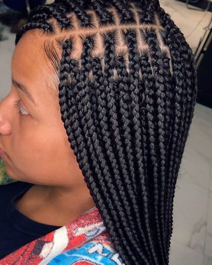 Box Braids For Short Hair