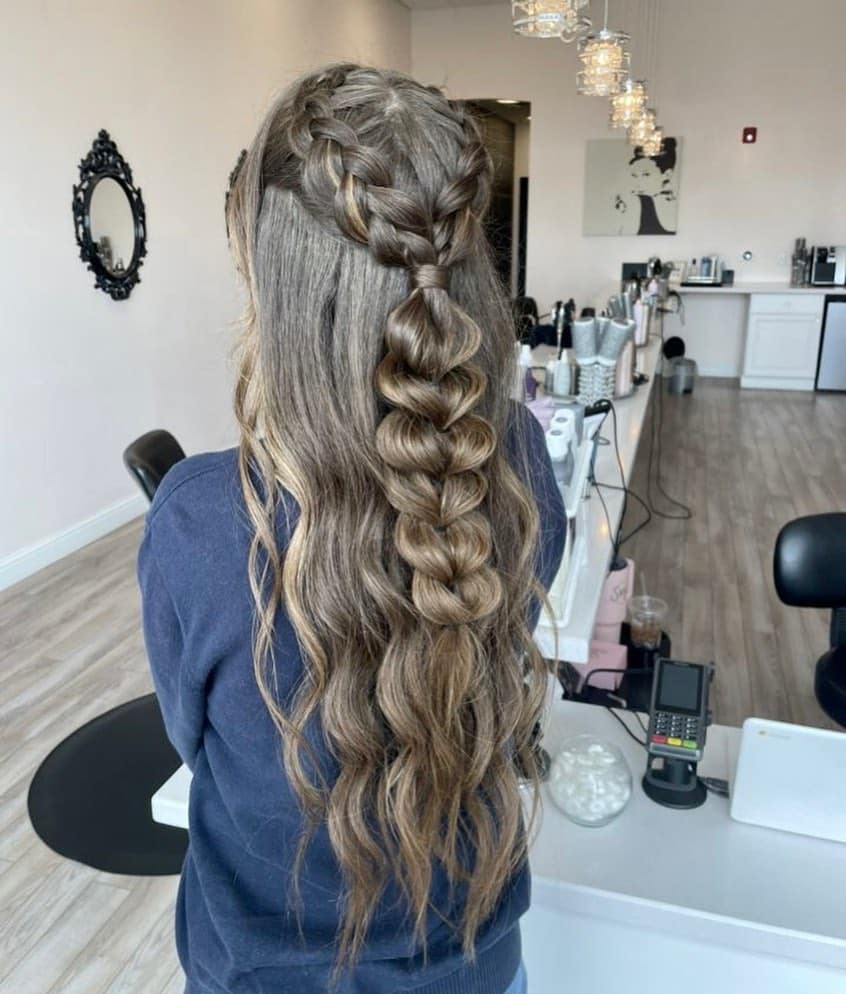 Easy Mermaid Hairstyle