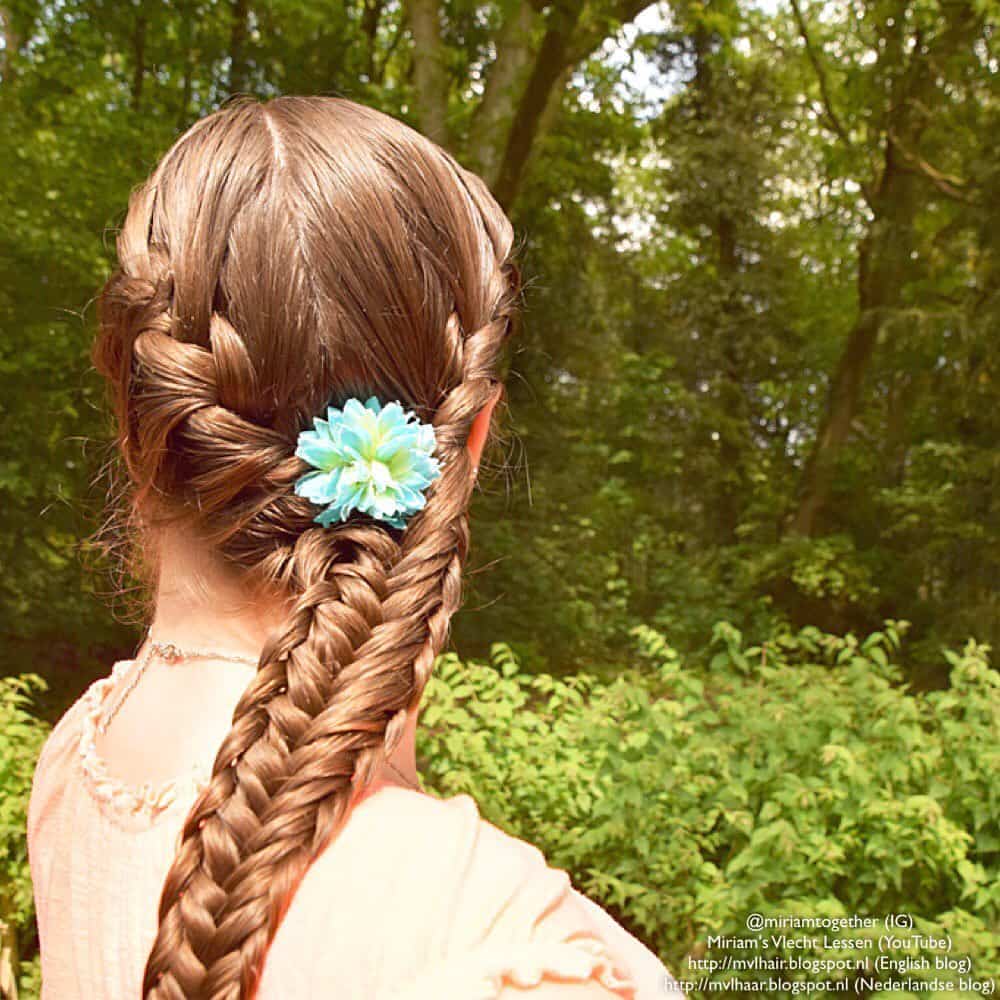 Fishtail French Braids