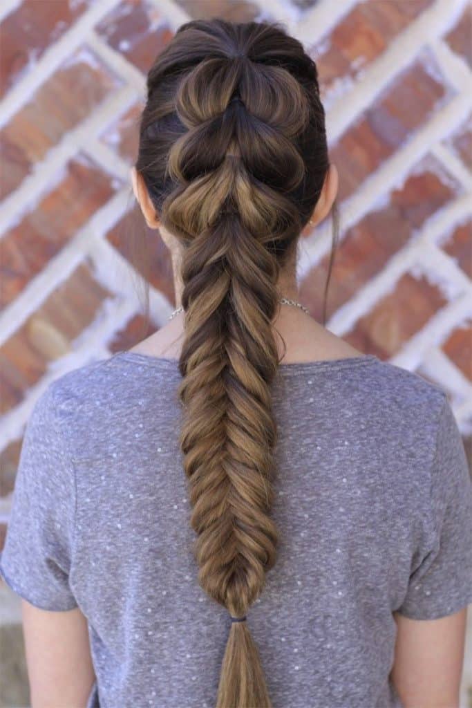 Fishtail Mermaid Braid