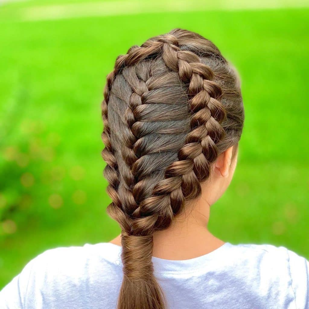 French Braids Dutch Braids