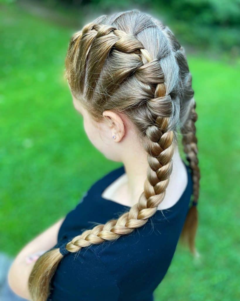 French Pigtail Braids