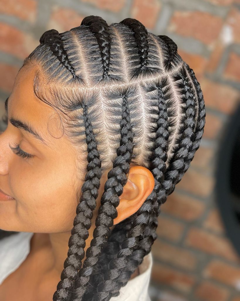 20 Jumbo Braids Hairstyles for Effortless Elegance and All-Day Glam