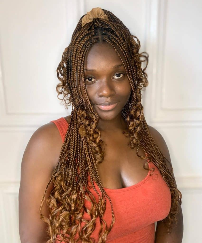 Layer Box Braids