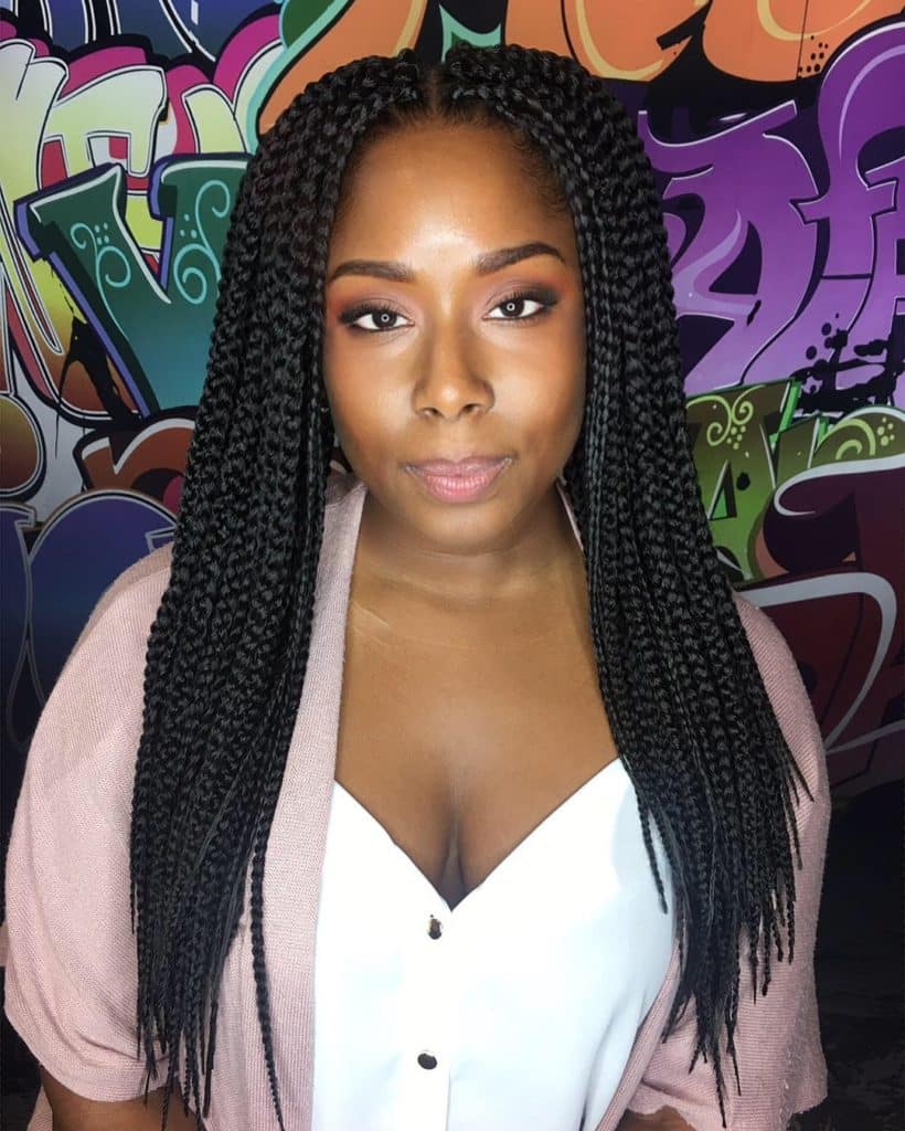 Loose Hair Crochet Braids