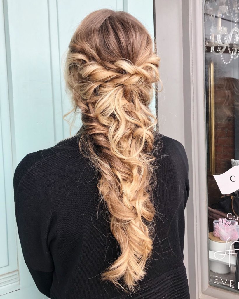 Mermaid Hairstyle for Long Hair