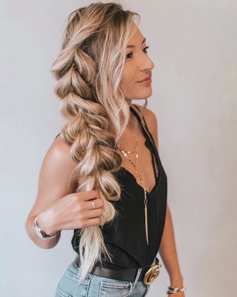 Mermaid Side Braid