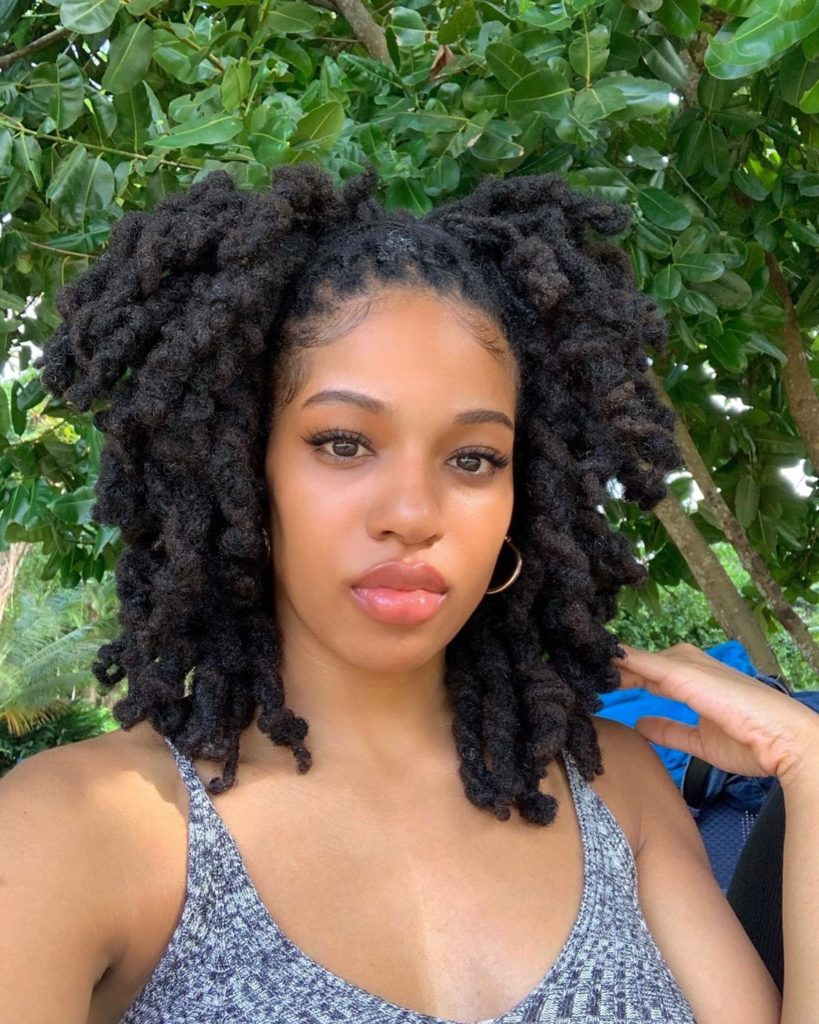 Short Faux Locs