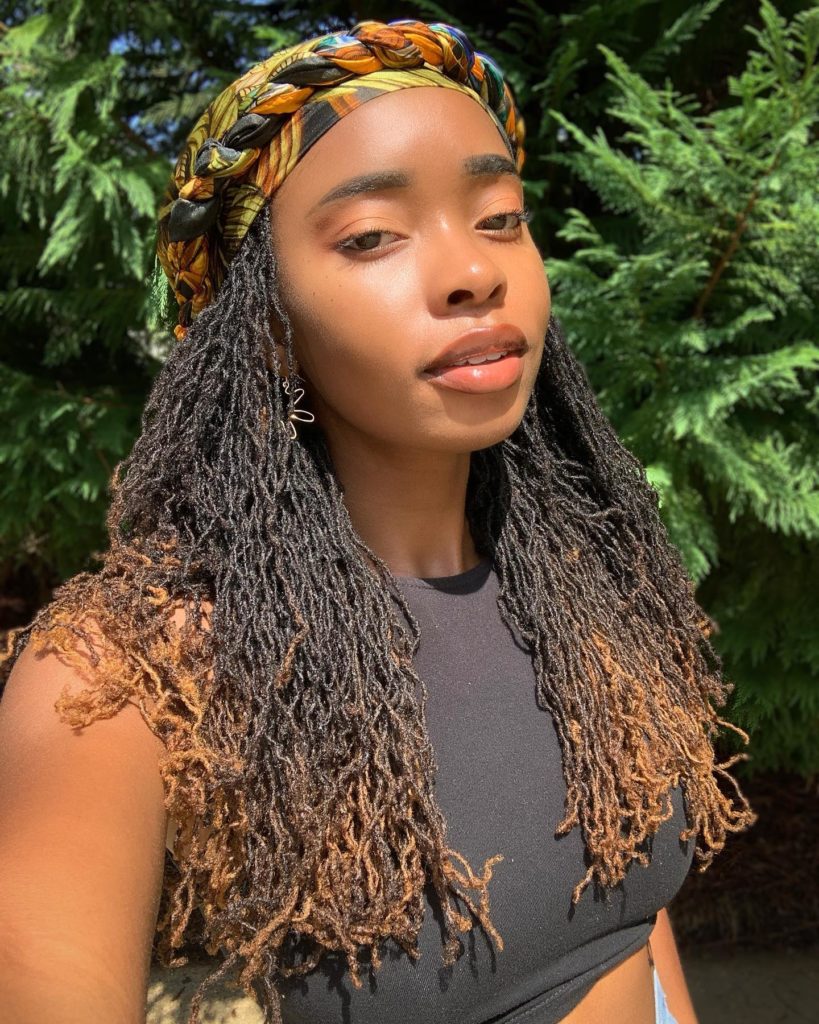 Small Faux Locs