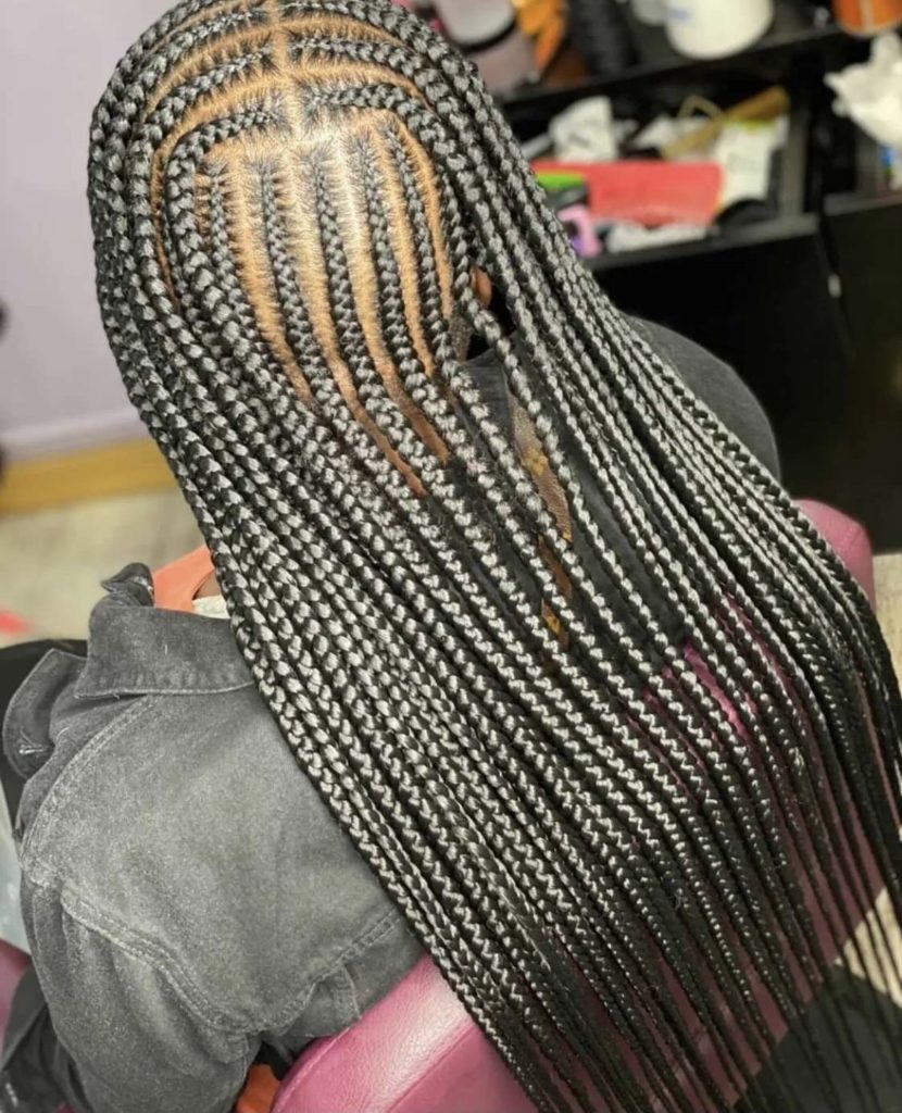 Two Layer Cornrows