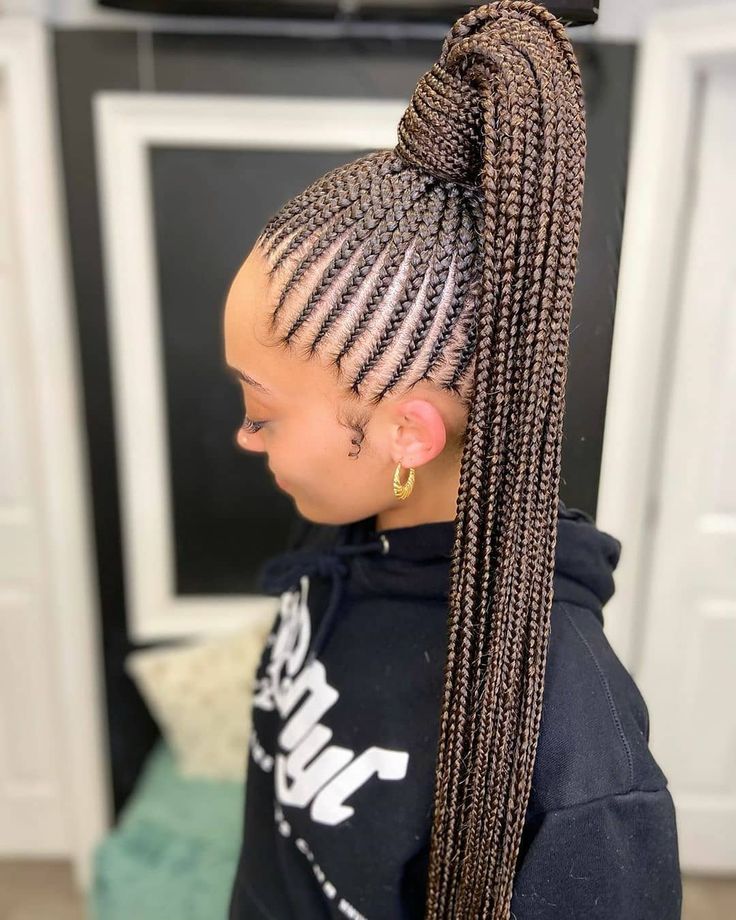 Updo Cornrows