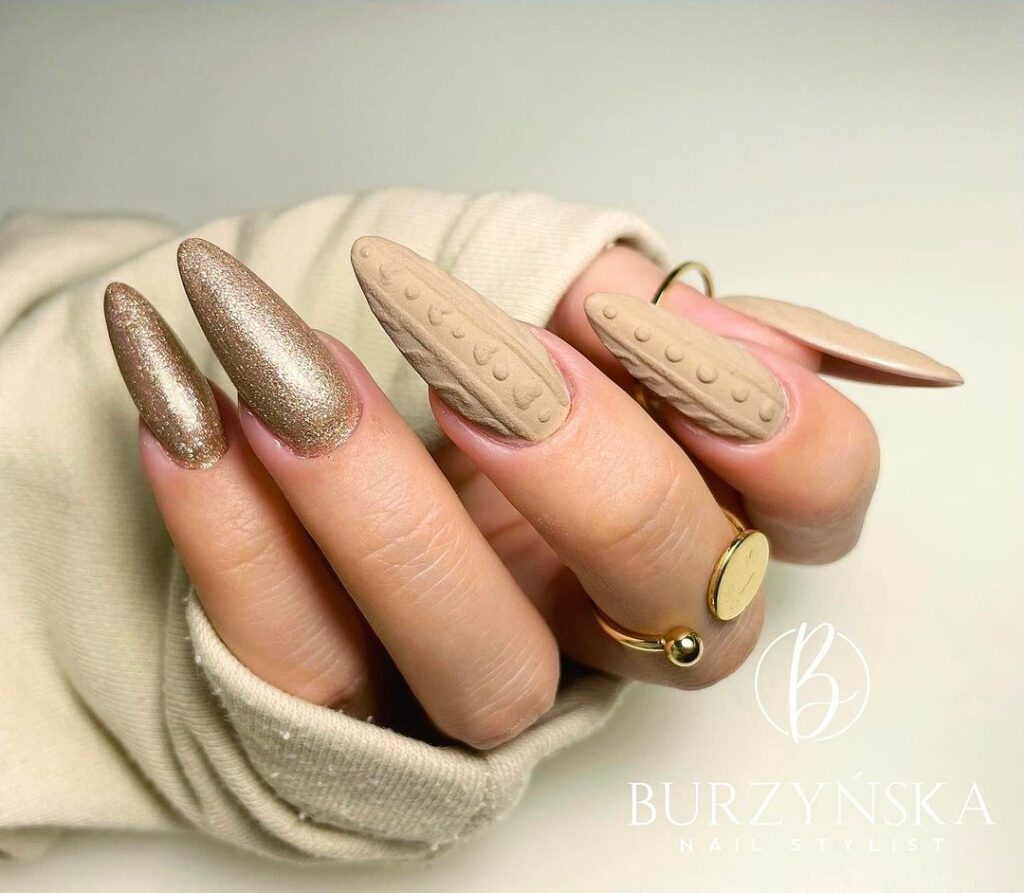 Beige Nail Designs