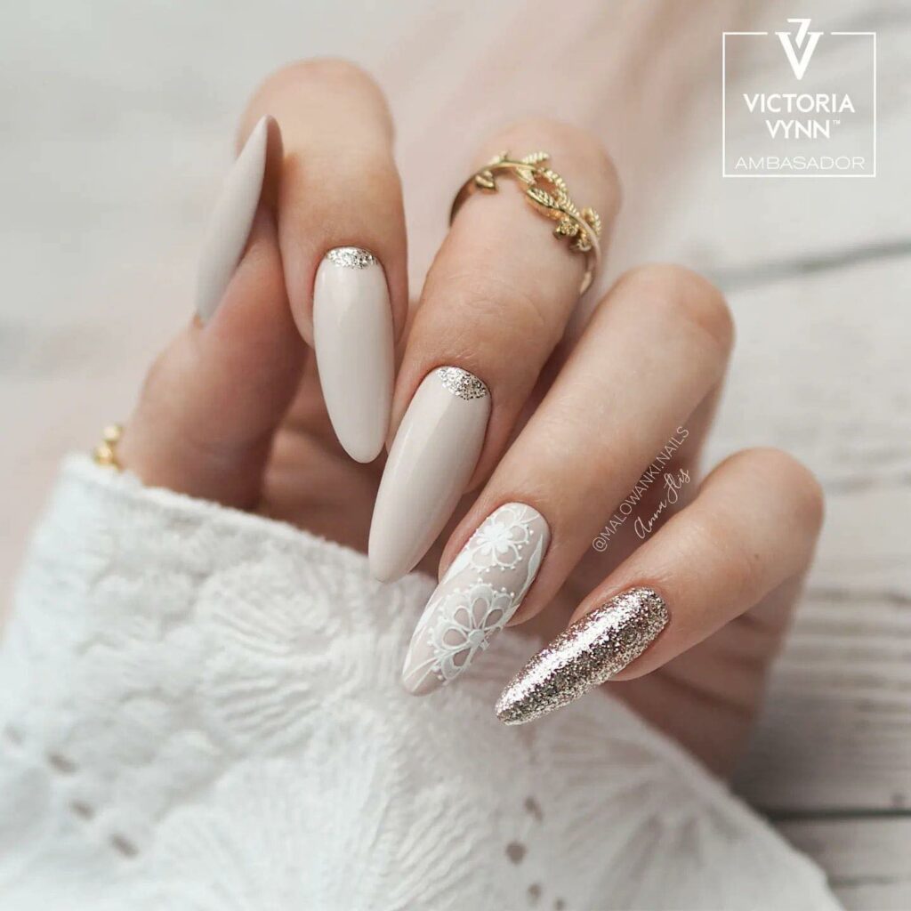 Beige Nail Designs