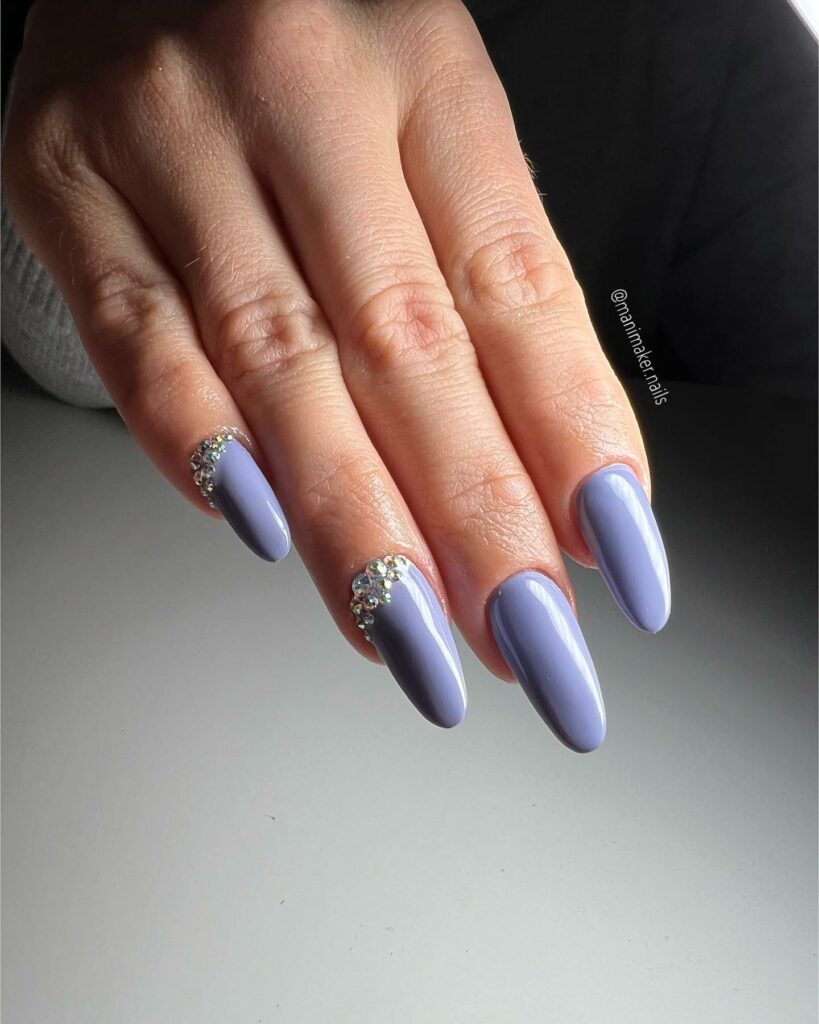 lavender nails ideas and nail designs in lavender nail polish color